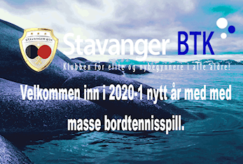 Stavanger bordtennisklubb ønsker alle et riktig godt nyttår